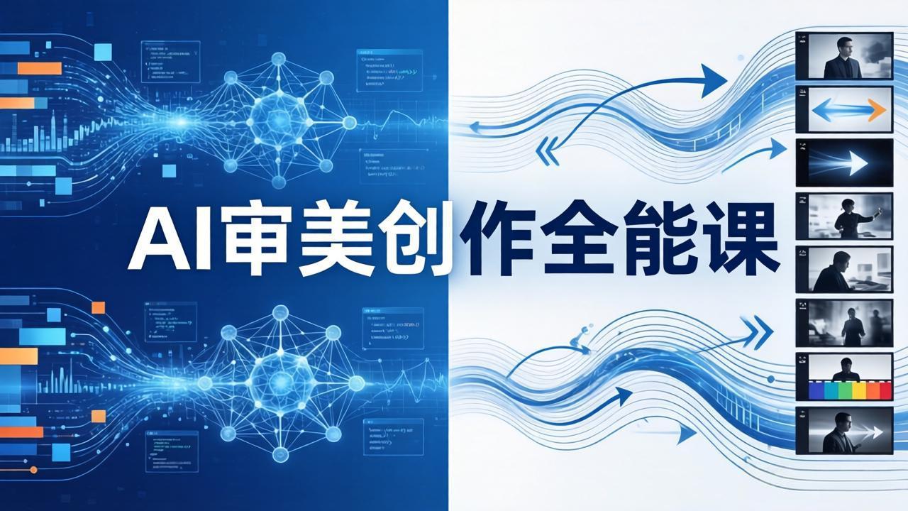 AI审美创作全能课-更新0706：MJ+Seedance+模型训练+影视分镜+编剧，一站式掌握AI艺术创作-AI学习资源网