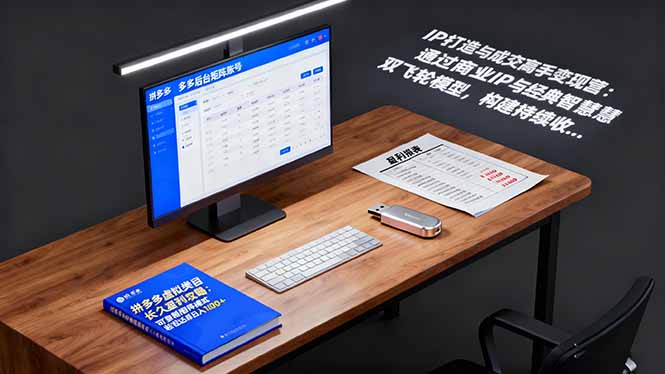 IP打造与成交高手变现营:通过商业IP+经典智慧双飞轮模型 构建持续收钱系统-AI学习资源网