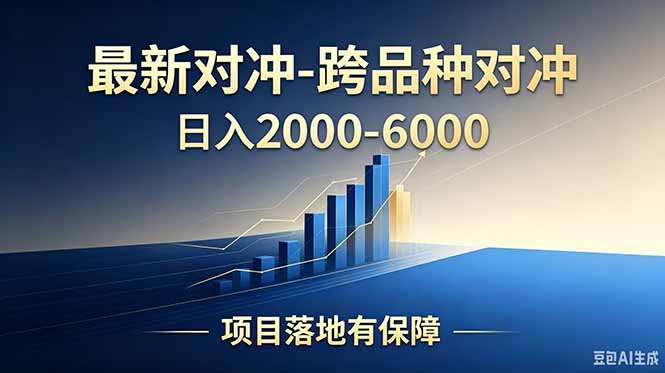 跨品种对冲震撼首发！日收益2000-6000+，项目绿色长久，安全稳健，合规靠谱，可批量放大-AI学习资源网