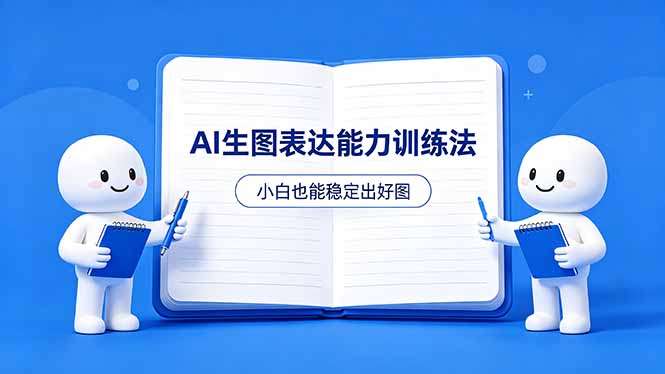 AI生图不是做漂亮图，而是表达能力。这套方法让小白也能稳定出好图-AI学习资源网