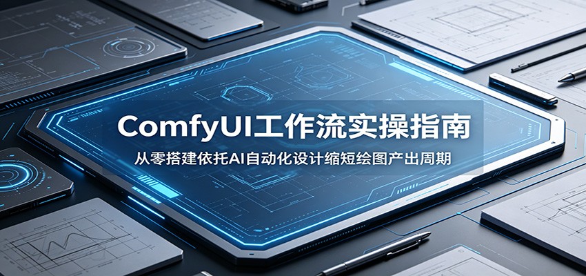 ComfyUI 工作流实操指南：从零搭建依托AI自动化设计缩短绘图产出周期-AI学习资源网