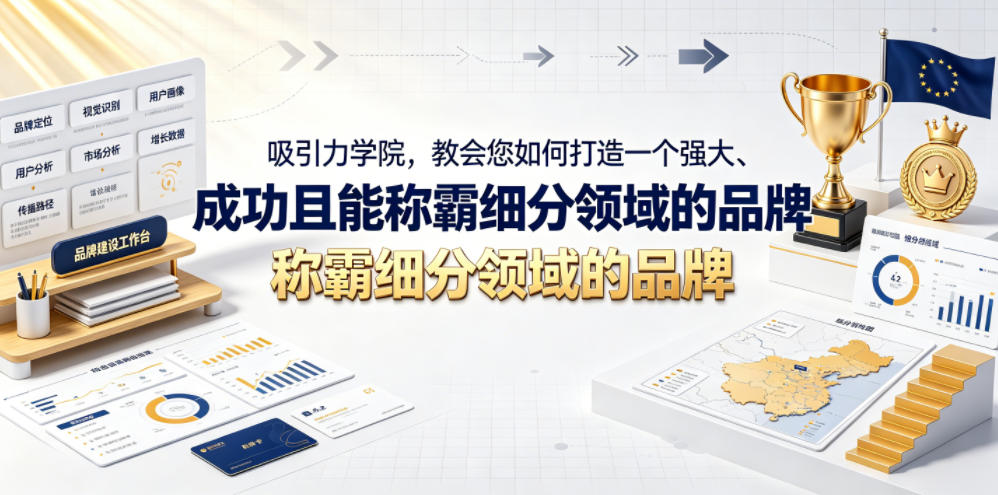 吸引力学院，教会您如何打造一个强大、成功且能称霸细分领域的品牌！【原创双语字幕】-AI学习资源网