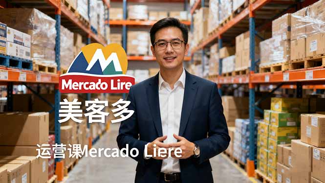 2025美客多Mercado Libre运营课：账号注册/产品上传/促销活动/自发货模式-AI学习资源网