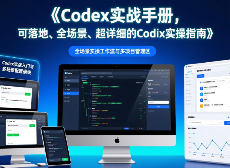 Codex实战手册，可落地、全场景、超详细的Codex实操指南-AI学习资源网