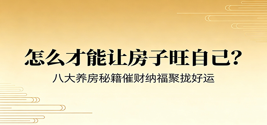 付费文章《怎么才能让房子旺自己？》八大养房秘籍催财纳福聚拢好运-AI学习资源网