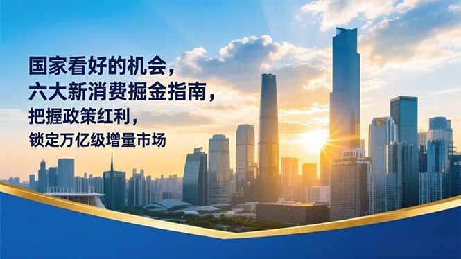 某付费文章：国家看好的机会，六大新消费掘金指南，把握政策红利，锁定万亿级增量市场-AI学习资源网