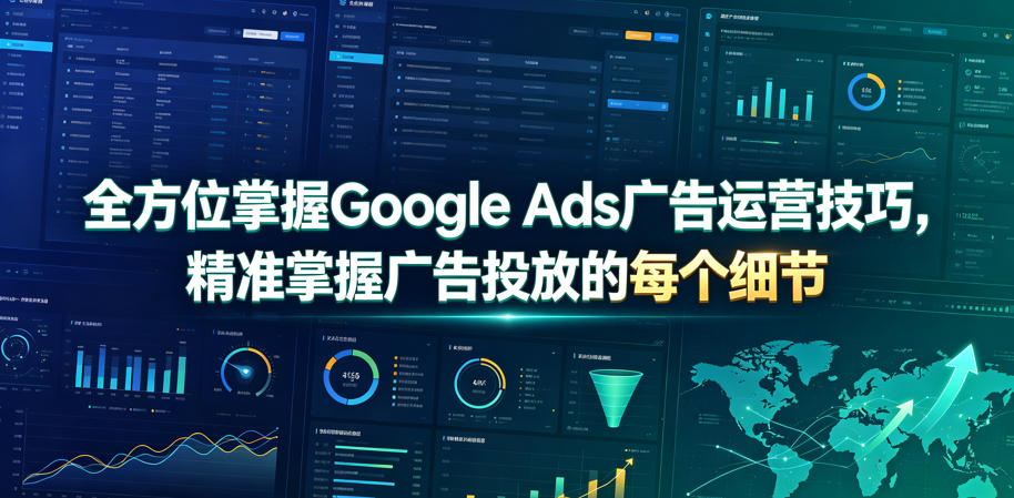 全方位掌握Google Ads广告运营技巧，精准掌握广告投放的每个细节【原创双语字幕】-AI学习资源网