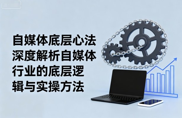 自媒体底层心法，深度解析自媒体行业的底层逻辑与实操方法-AI学习资源网