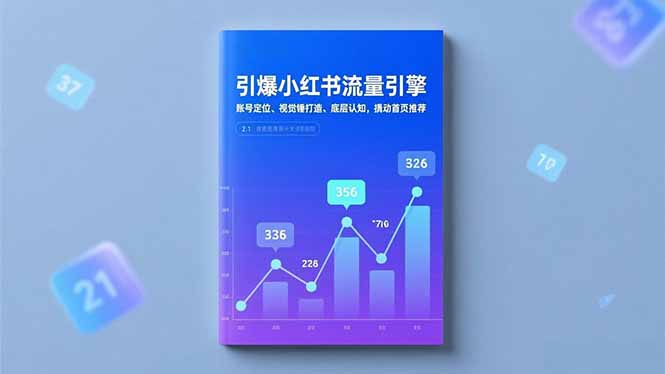 引爆小红书流量引擎，账号定位、视觉锤打造、底层认知，撬动首页推荐-AI学习资源网