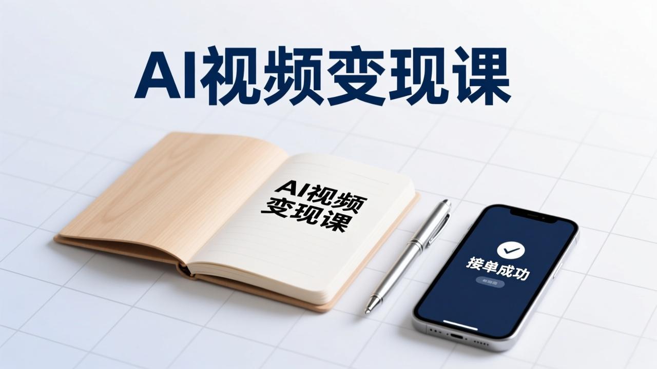 AI视频变现课，学完即可创作短片、接商单，实现副业增收，单项目报价可达千元-AI学习资源网
