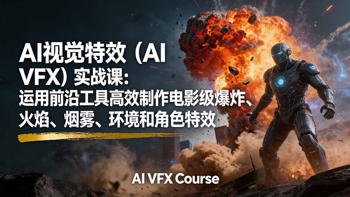 AI视觉特效(AI VFX-AI学习资源网