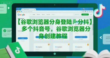 谷歌浏览器分身登陆多个抖音号，谷歌浏览器分身创建教程-AI学习资源网